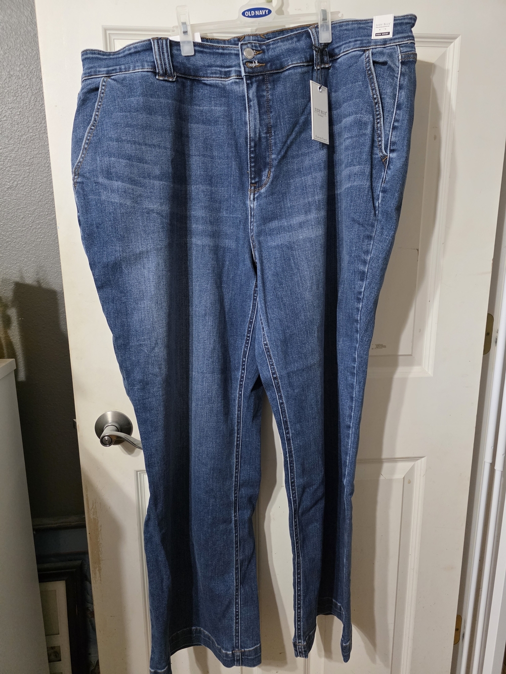 Judy Blue Medium Blue Wide-Leg Women’s Jeans